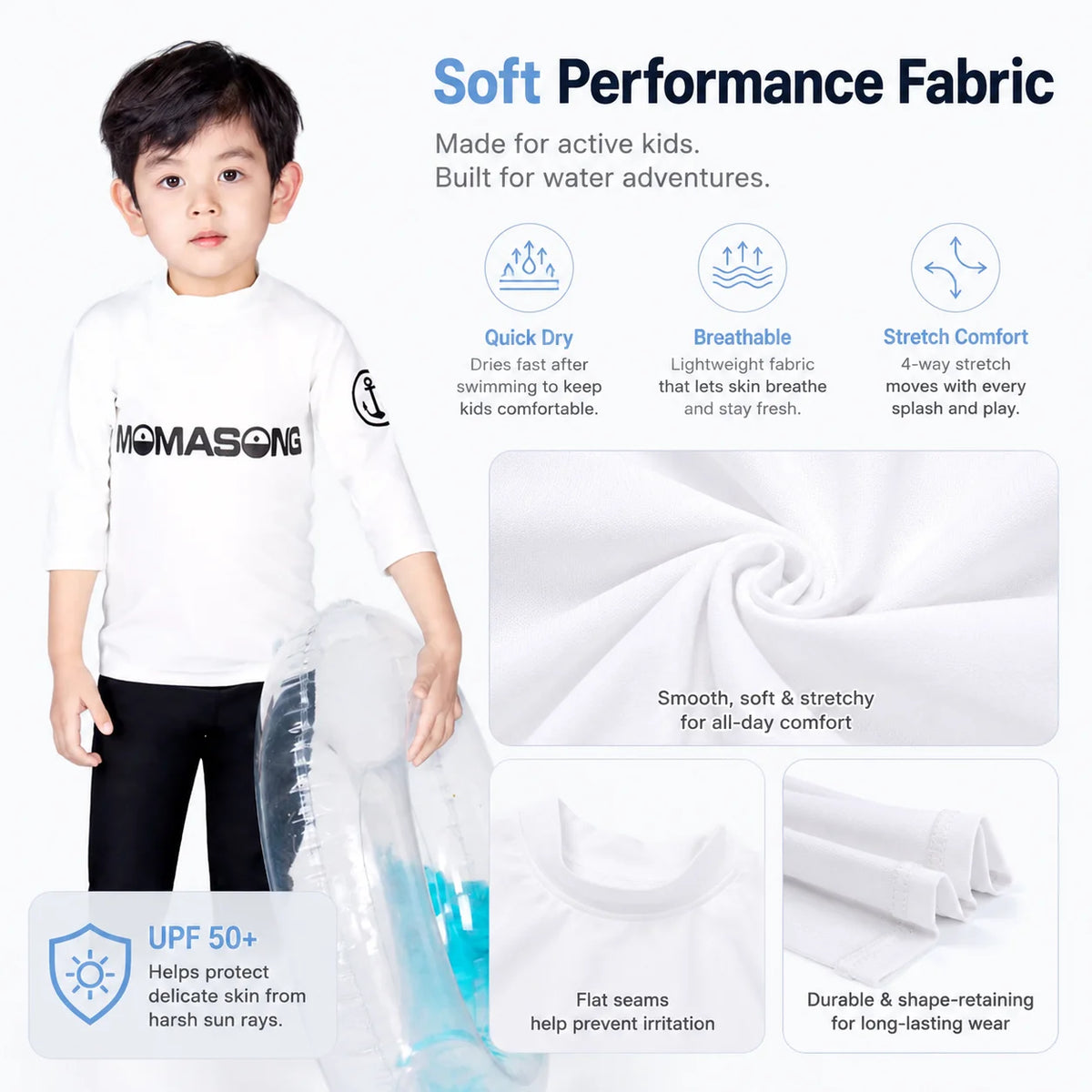 Boys Two-Piece Swim Set – Beach Explorer view 4