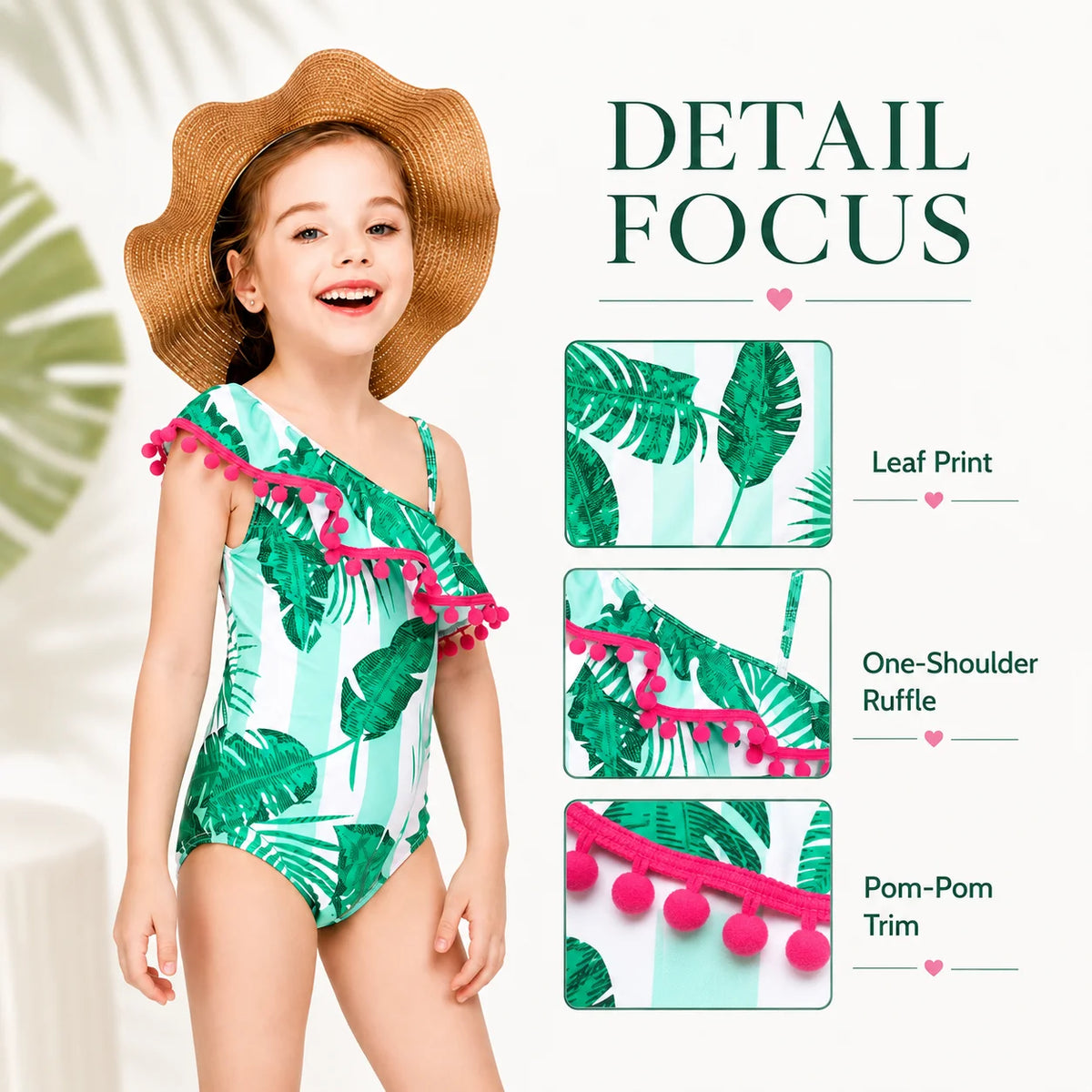 Girls Long Sleeve Rash Guard Set – Starfish Fantasy view 3