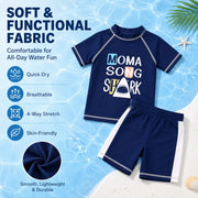Boys Long Sleeve Rash Guard Set – Sweet Ruffles view 4