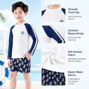 Boys Two-Piece Swim Set – Starfish Fantasy view 3