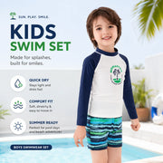 Boys Two-Piece Swim Set – Mermaid Magic view 2