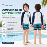 Boys Two-Piece Swim Set – Mermaid Magic view 5