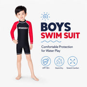 Boys Two-Piece Swim Set – Sandy Beach view 2