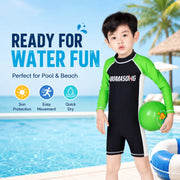 Boys Long Sleeve Rash Guard Set – Sea Breeze