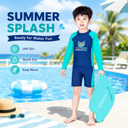 Boys Short Sleeve Swim Set – Ocean Whisper
