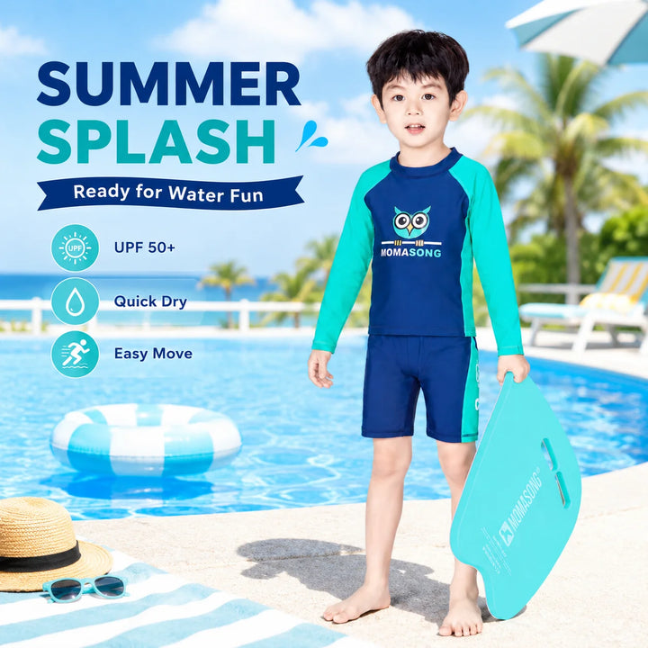 Boys Short Sleeve Swim Set – Ocean Whisper