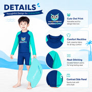 Boys Short Sleeve Swim Set – Ocean Whisper view 3