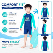 Boys Short Sleeve Swim Set – Ocean Whisper view 5