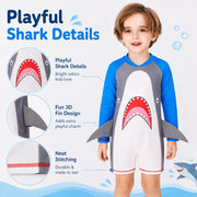 Boys One-Piece Rash Guard Swimsuit – Island Breeze view 3