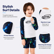 Boys Two-Piece Swim Set – Sunny Beach view 3