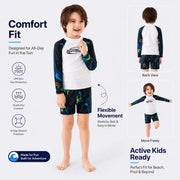 Boys Two-Piece Swim Set – Sunny Beach view 5