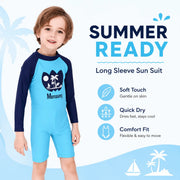 Boys Short Sleeve Swim Set – Sunny Splash view 4