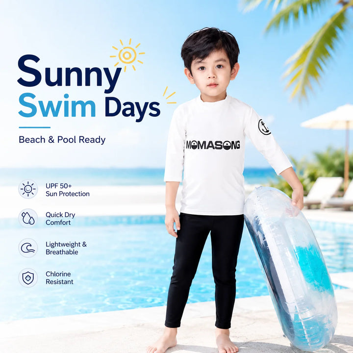 Boys Two-Piece Swim Set – Beach Explorer