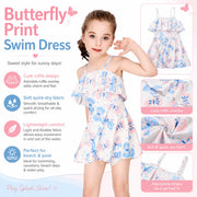 Girls One-Piece Rash Guard Swimsuit – Safari Adventure view 8
