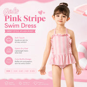 Girls Short Sleeve Swim Set – Starfish Fantasy
