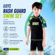 Boys Two-Piece Swim Set – Wave Rider view 5