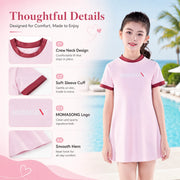 Girls Ruffle Two-Piece Swimsuit – Safari Adventure view 3