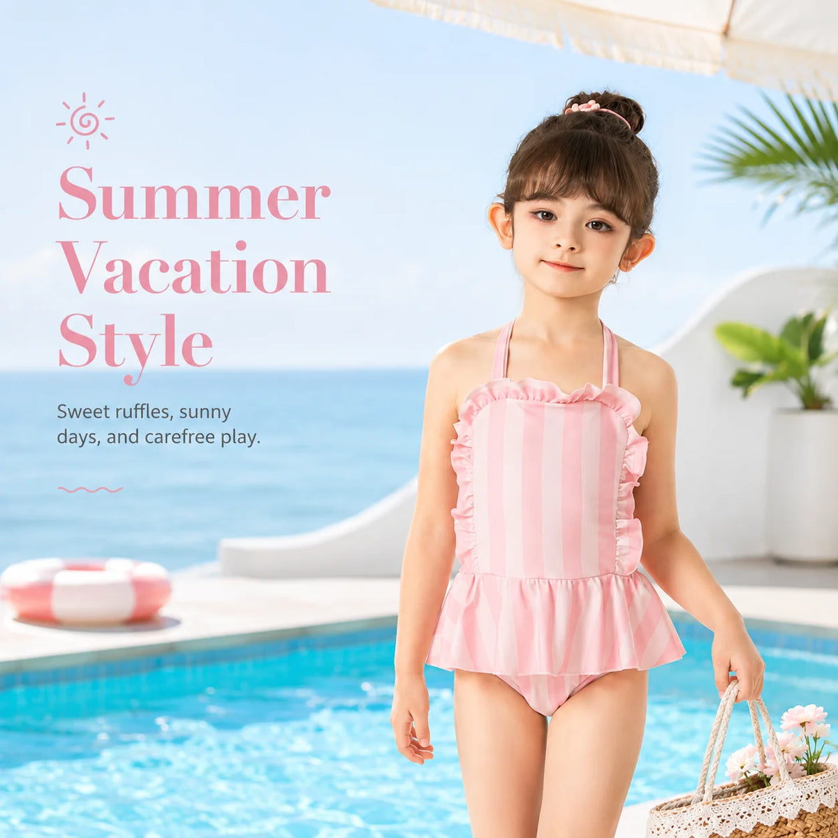 Girls Swimsuit – Wave Rider