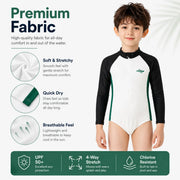 Kids Hooded Beach Towel Poncho – Sea Shell view 4