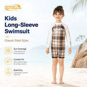Girls Premium One-Piece Swimsuit – Ocean Breeze view 2