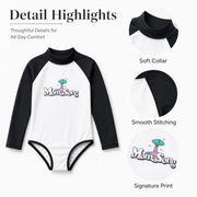 Girls Premium One-Piece Swimsuit – Mermaid Magic view 3