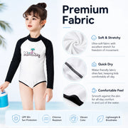 Girls Premium One-Piece Swimsuit – Mermaid Magic view 4