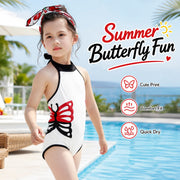 Girls Premium One-Piece Swimsuit – Sweet Ruffles