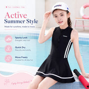 Girls Two-Piece Swim Set – Sunny Waves