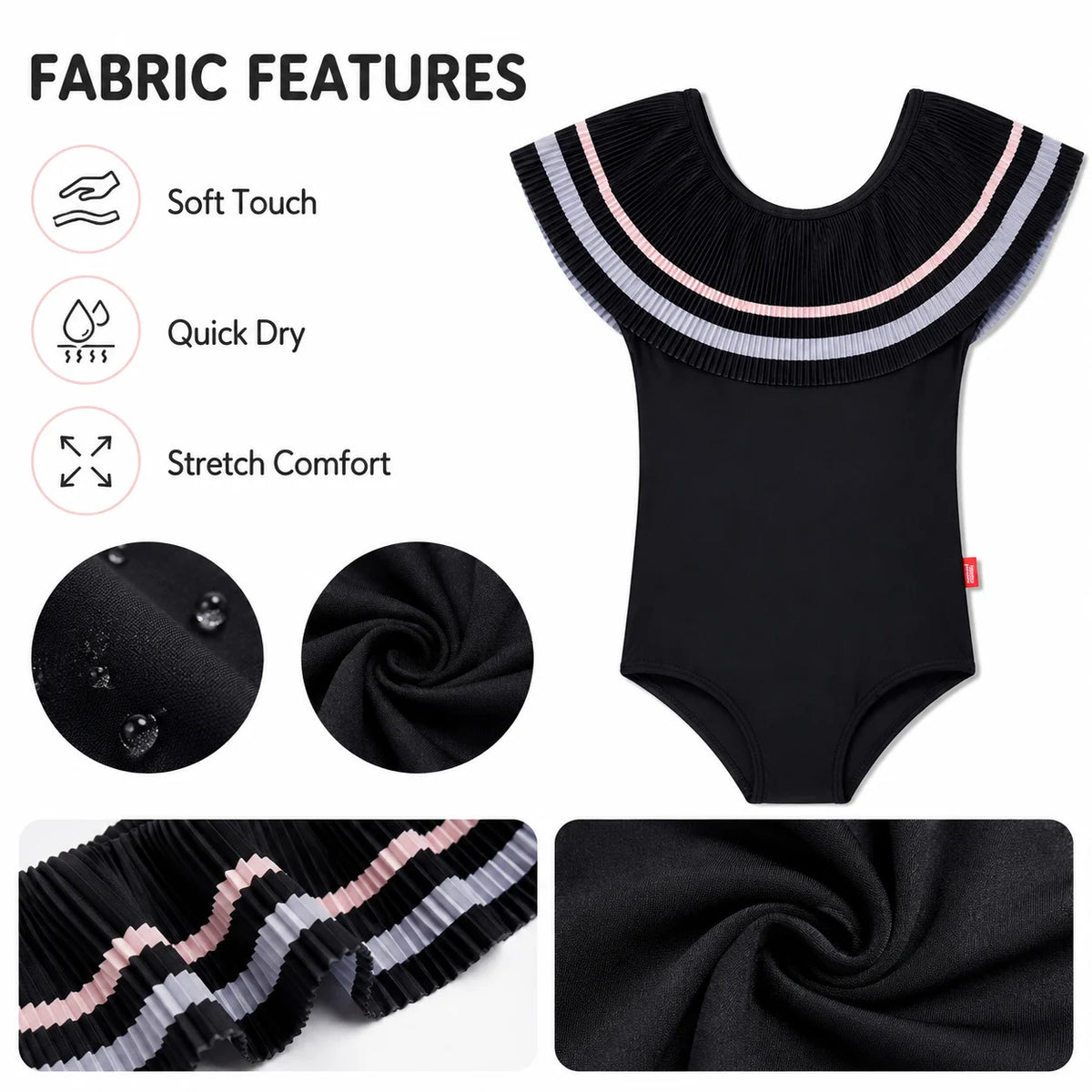 Girls Swimsuit – Ocean Breeze view 4