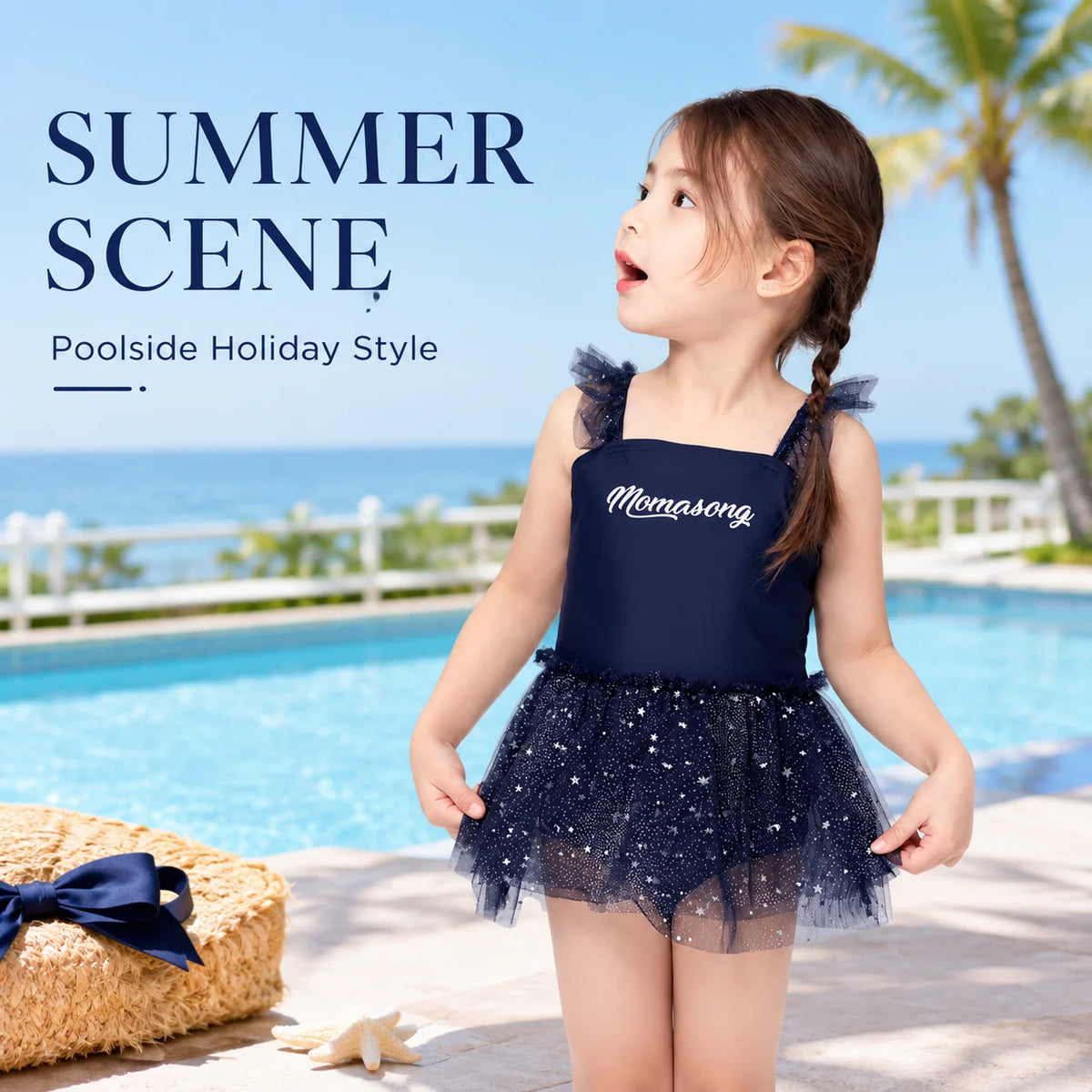 Girls Long Sleeve Rash Guard Set – Sweet Ruffles