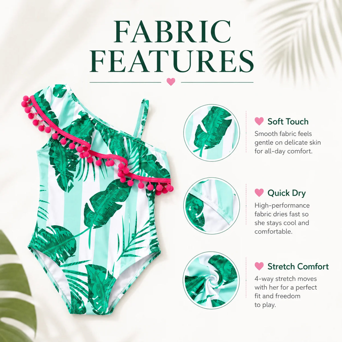 Girls Long Sleeve Rash Guard Set – Starfish Fantasy view 4