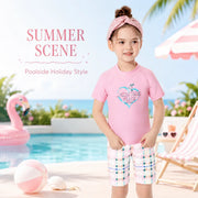 Girls Premium One-Piece Swimsuit – Wave Rider