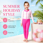 Girls Premium One-Piece Swimsuit – Sweet Ruffles