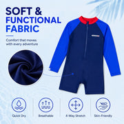 Boys Two-Piece Swim Set – Tropical Wave view 4