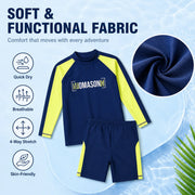 Boys Short Sleeve Swim Set – Coastline Explorer view 4