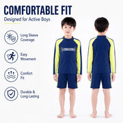 Boys Short Sleeve Swim Set – Coastline Explorer view 5